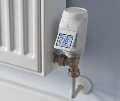Bezdrátová termohlavice Honeywell Home EvoHome EVO-TRV bílá Připojení bezdrátové termohlavice Honeywell Home EvoHome EVO-TRV na stávající topný systém