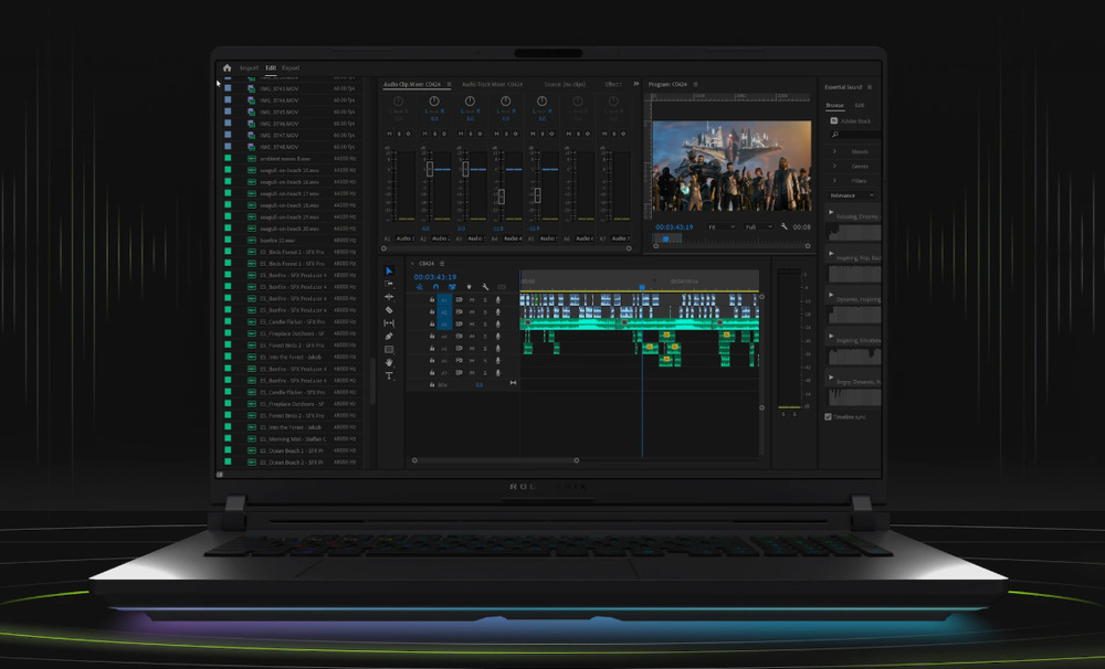 Asus ROG Strix G16 (2025) přináší i skvělý zvuk s Dolby Atmos