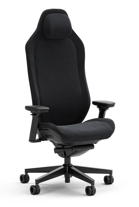 Herní židle FRACTAL DESIGN Refine Alcantara Dark černá
