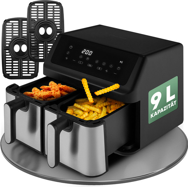 Fritéza horkovzdušná Profi Cook FR 1296 H černá Fritéza horkovzdušná ProfiCook FR 1296 H