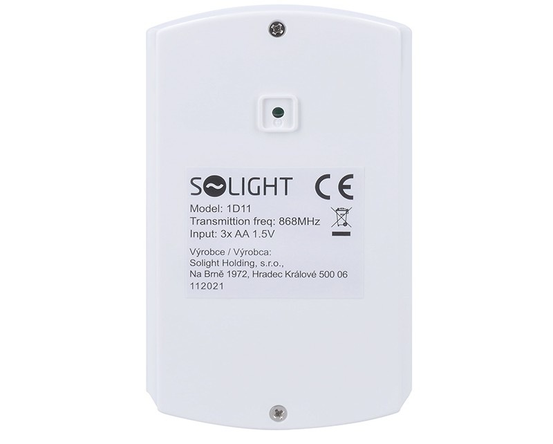 Detektor pohybu Solight GSM Alarm s odesíláním upozornění na mobilní telefon
