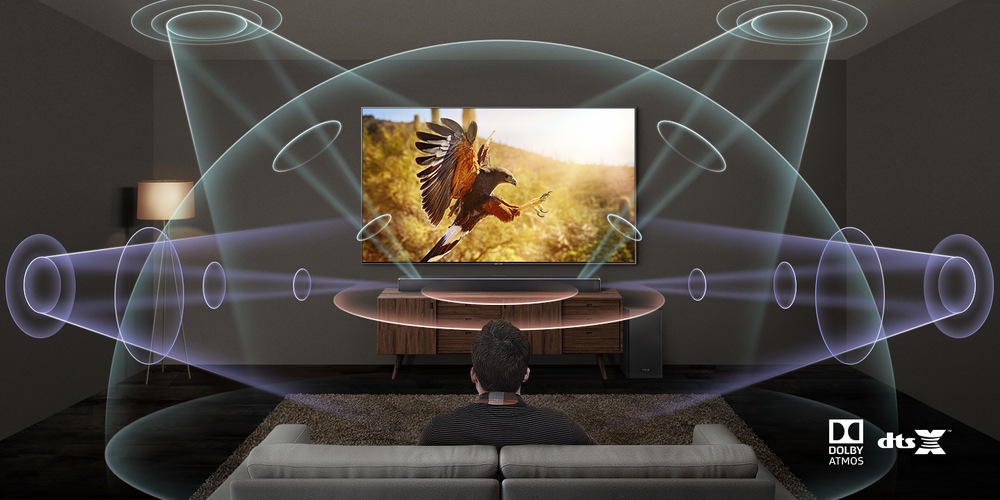 Soundbar Samsung HWQ80R černý Soundbar Samsung HWQ80R černý
