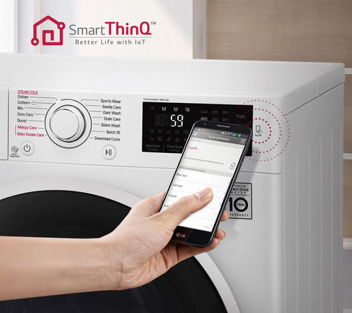 Pračka LG WD62J6WY1W bílá barva Pračka LG WD62J6WY1W bílá barva