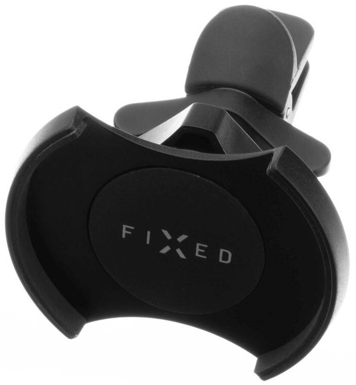 Držák na mobil FIXED MagGrip Vent pro nabíječku MagSafe černý Držák na mobil FIXED MagGrip Vent pro nabíječku MagSafe černý