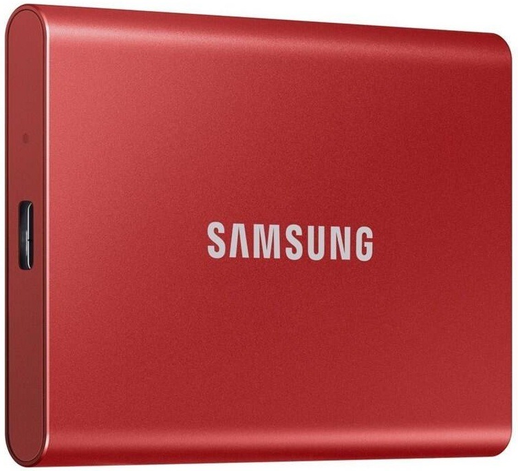 SSD externí Samsung T7 2TB červený