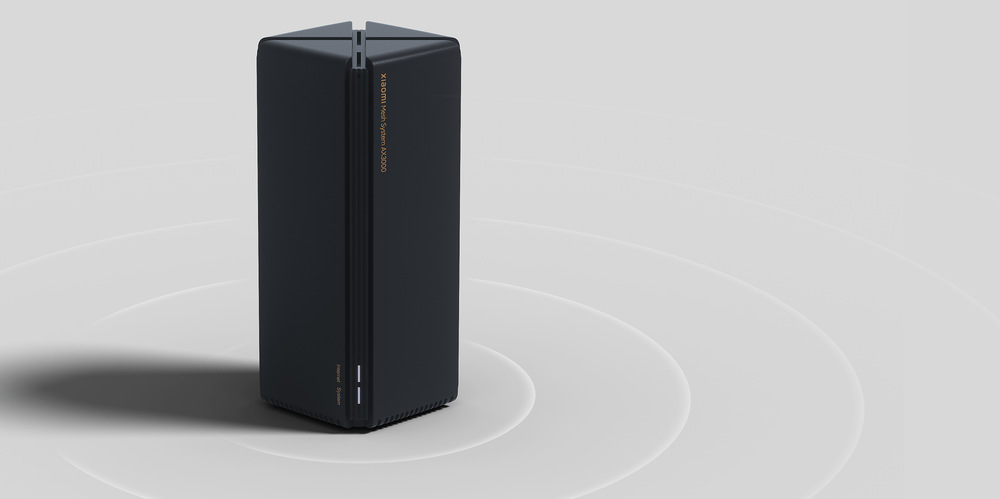 Komplexní Wi-Fi systém Xiaomi AX3000 (2-pack) černý Komplexní Wi-Fi systém Xiaomi AX3000 (2-pack) černý