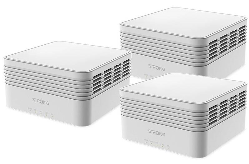 Komplexní Wi-Fi systém Strong ATRIA Trio pack AX3000 bílý