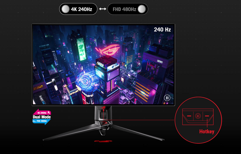 Herní monitor Asus ROG Swift OLED PG32UCDP černý Herní monitor Asus ROG Swift OLED PG32UCDP černý