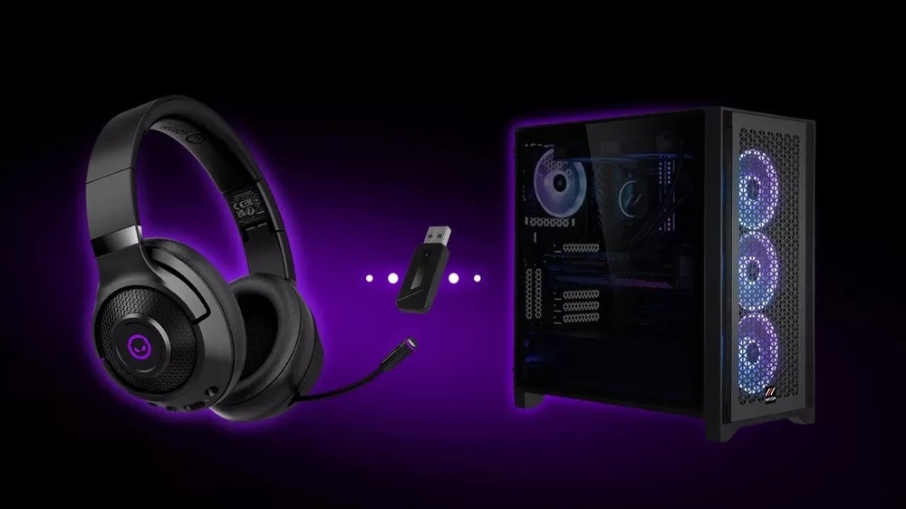 Headset Lorgar Noah 702 Wireless černý