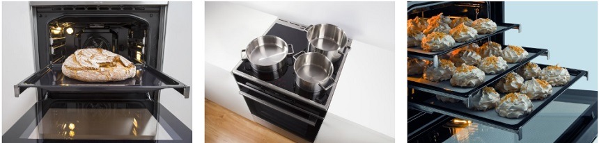 Indukční sporák Gorenje EIT5355XPD nerez Sporák Gorenje EIT5355XPD, nerez