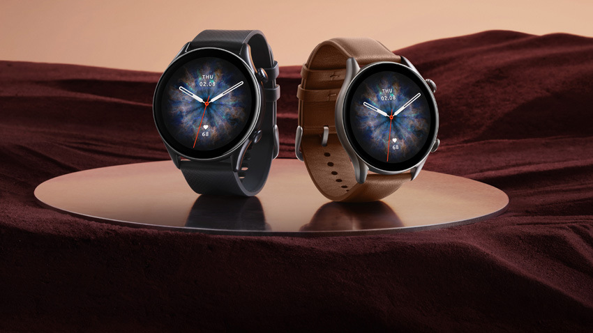 Chytré hodinky Amazfit GTR 3 Pro - ZÁNOVNÍ - 12 měsíců záruka černé
