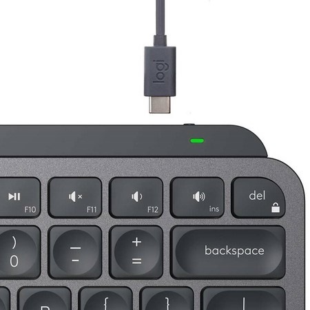 Klávesnice Logitech MX Keys Mini, US - grafitová