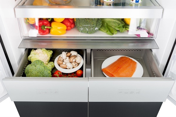 Americká lednice ETA 274290015DN černá/nerez Americká lednice ETA274290015DN, režimy