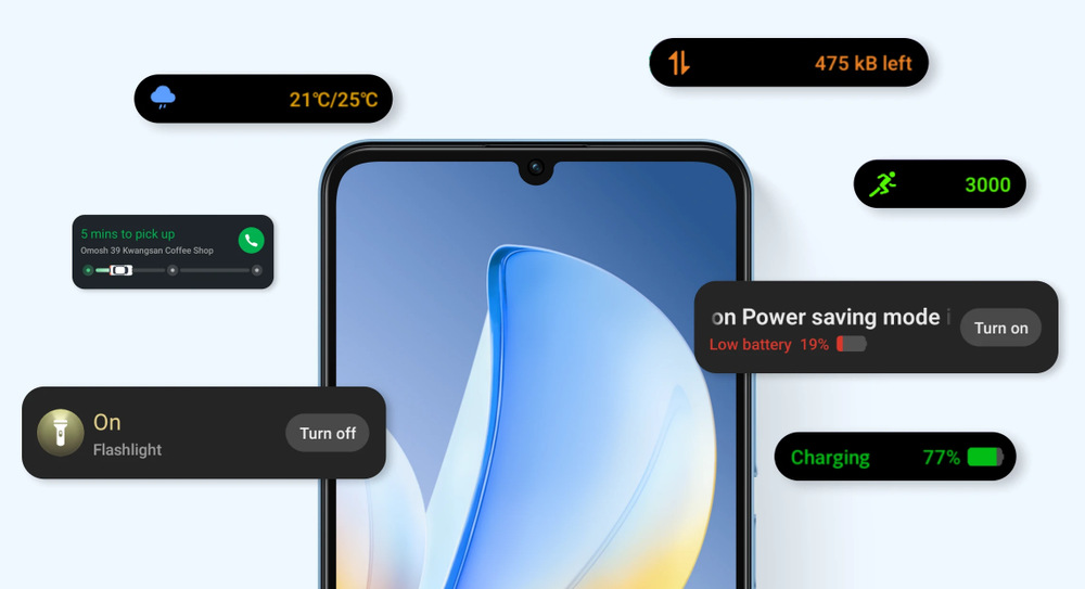Mobilní telefon realme Note 70T 4 GB / 128 GB černý Mobilní telefon realme Note 70T 4 GB / 128 GB černý