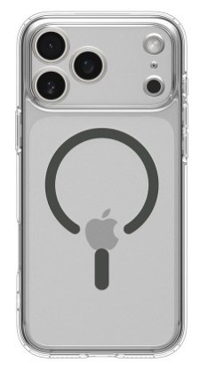 Kryt na mobil Spigen Ultra Hybrid MagSafe na Apple iPhone Air v šedo-průhledné barvě