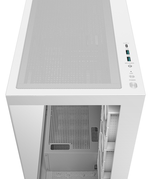 Detail obrázku PC skříně.
