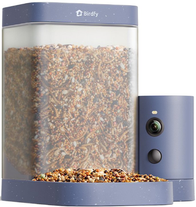 Ptačí krmítko Birdfy Rookie Lite, s kamerou (AI předplatné) - hnědé