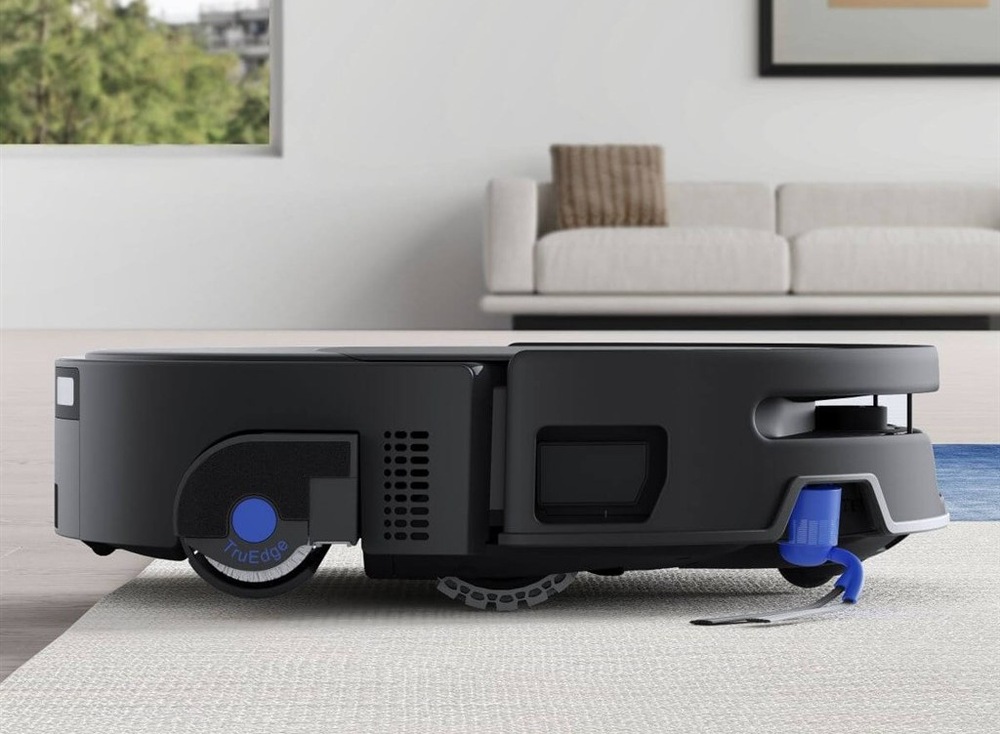 Robotický vysavač Ecovacs DEEBOT T90S PRO OMNI BLACK černý robotický vysavač Ecovacs DEEBOT T90S PRO OMNI BLACK zvedne mop ve chvíli, kdy narazí na koberec a nebo zvedne kartáče, když narazí na rozlité tekutiny.