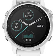 Chytré hodinky Garmin fenix6S Glass černé/stříbrné