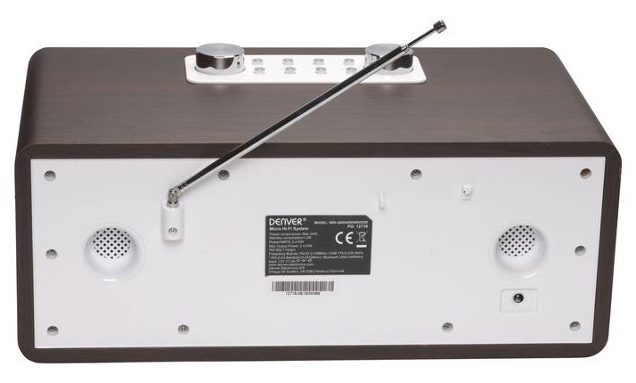 Internetový radiopřijímač s DAB+ Denver MIR-260 dřevo Internetový radiopřijímač s DAB+ Denver MIR-260 dřevo