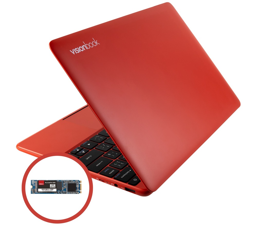 Notebook Umax VisionBook 12Wr červený Notebook Umax VisionBook 12Wr červený