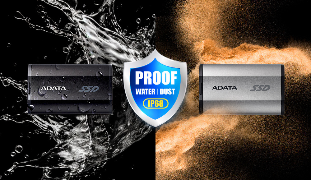 SSD externí ADATA SD810 4000GB černý ADATA SD810