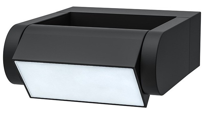 Nástěnné svítidlo Solight Crotone, náklopné, 7W, 450lm, teplá bílá černé