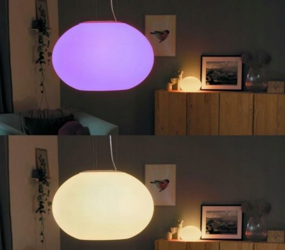Závěsné svítidlo Philips Hue Flourish White and Color Ambiance
