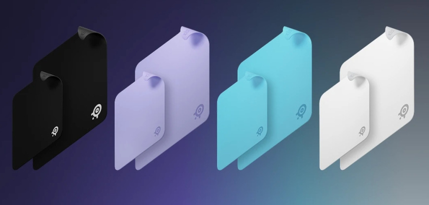 Podložka pod myš SteelSeries QcK L White bílá Podložka pod myš SteelSeries QcK L White bílá