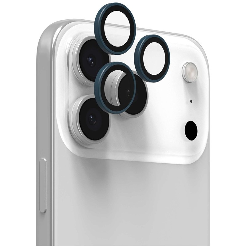 Tvrzené sklo ZAGG InvisibleShield Premium GL (CameraRings) na Apple iPhone 17/16/16 Plus - zelené