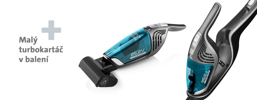 Tyčový vysavač ETA Moneto II AQUA PLUS 8453 90000 Tyčový vysavač ETA Moneto II Aqua Plus 8453 90000, příslušenství