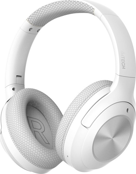 Náhlavní sluchátka A4Tech Fstyler BH220, bílá barva