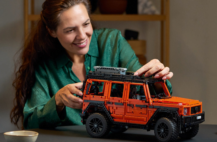 Rozsáhlý model nabídne dlouhé hodiny stavění a stane se ozdobou každé sbírky automobilů.