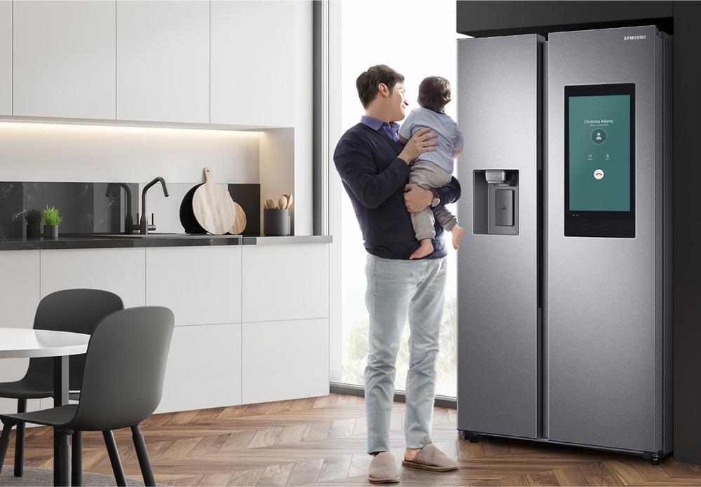 Americká lednice Samsung RS6HA8891SL/EF, Family Hub stříbrná Americká lednice Samsung RS6HA8891SL/EF, Family Hub stříbrná
