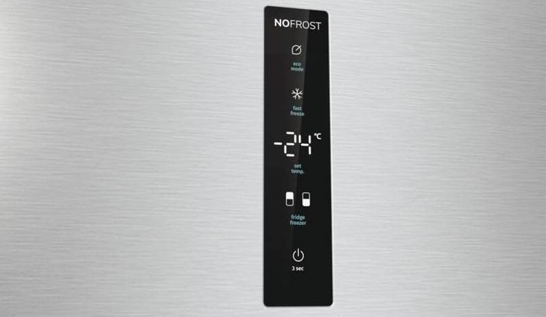 Chladnička s mrazničkou Gorenje Advanced NRK62CA2XL4 nerez
