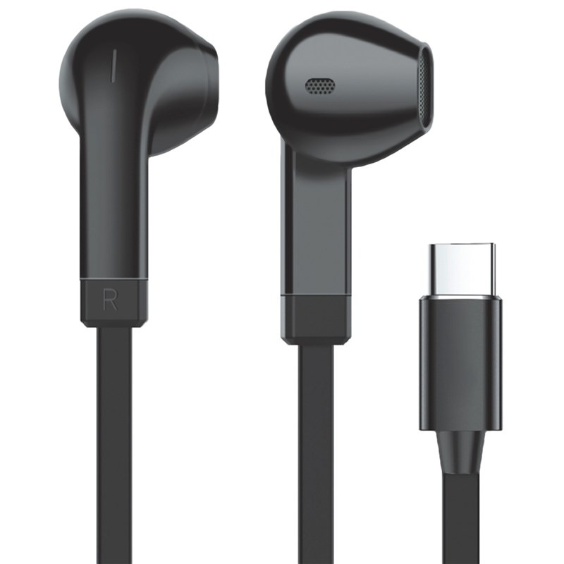 Sluchátka WG Vortex Vibe, USB-C černá