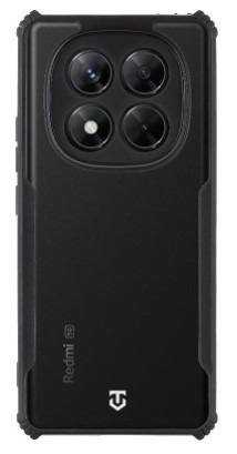 Kryt na mobil Tactical Quantum Stealth na Xiaomi Redmi Note 14 Pro 5G černý/průhledný Kryt na mobil Tactical Quantum Stealth na Xiaomi Redmi Note 14 Pro 5G černý/průhledný
