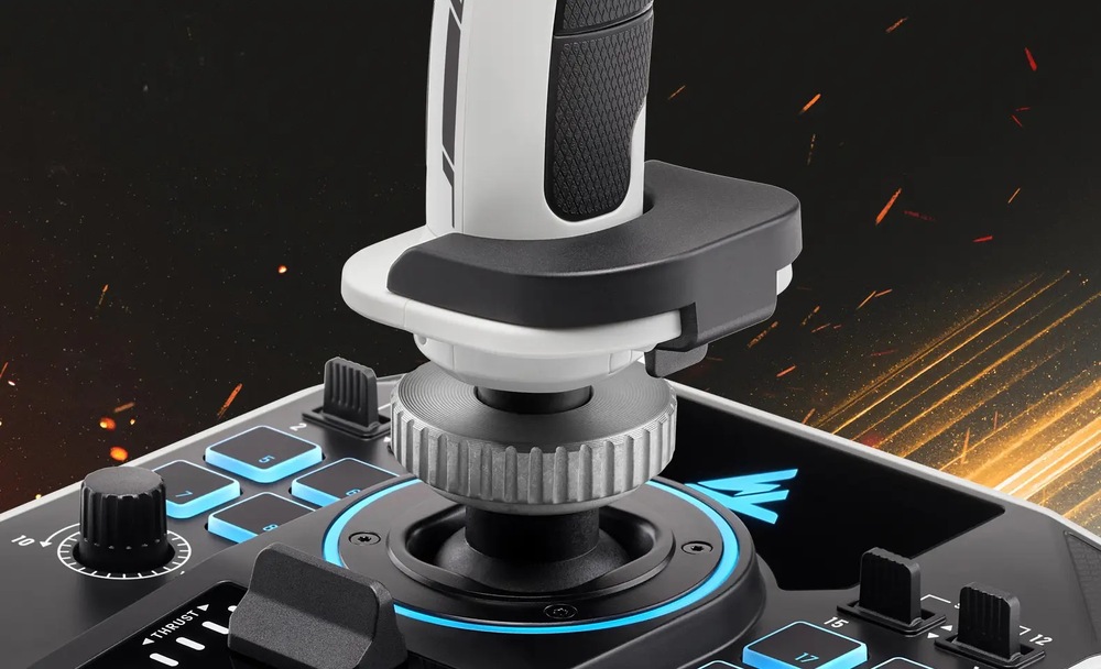 Joystick Thrustmaster Sol-R 2 HOSAS Space Sim Duo bílý Joystick Thrustmaster Sol-R 2 HOSAS Space Sim Duo bílý