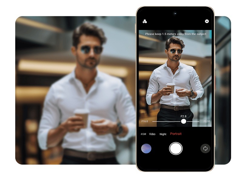 Mobilní telefon ZTE Nubia Focus 2 Ultra 5G 8 GB / 512 GB zelený