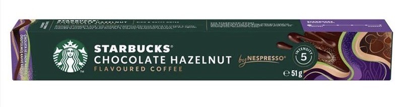 Kapsle Starbucks pro kávovary Nespresso, 10 kusů v balení