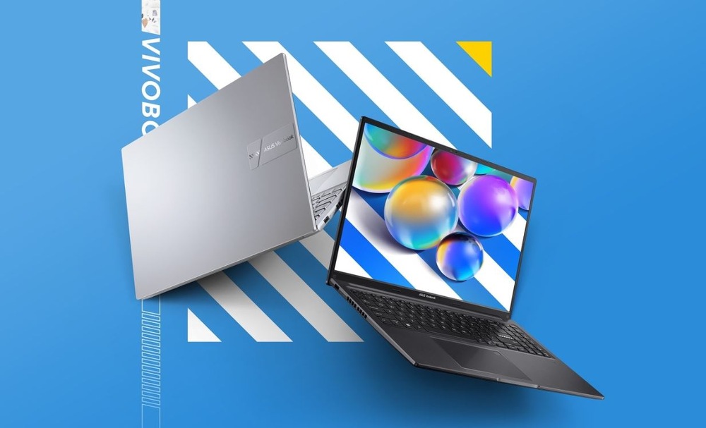 Notebook Asus Vivobook 16 černý Lifestylové foto Notebooku ASUS Vivobook 16