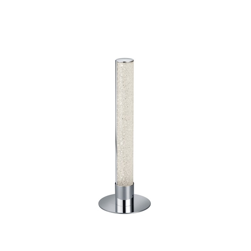 Stolní lampička Reality LEIA Table lamp chrom/průhledná Stolní lampička Reality LEIA Table lamp chrom/průhledná