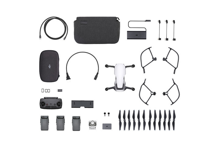 Dron DJI Mavic Air Fly More Combo bílý