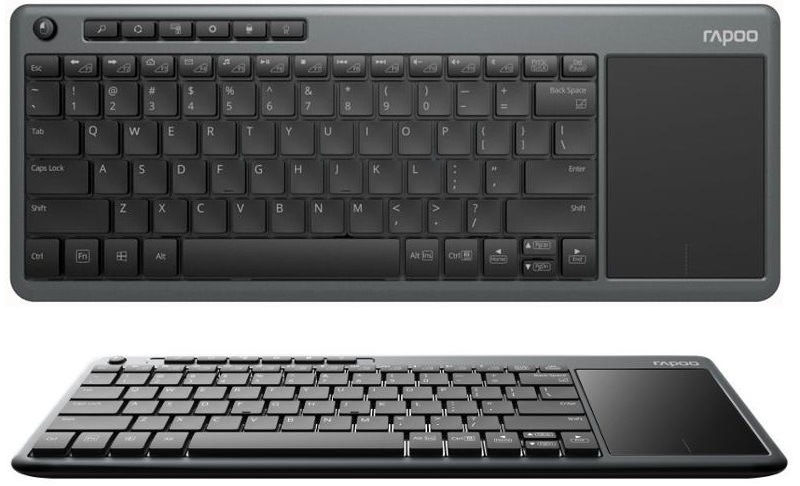 Klávesnice Rapoo K2600, CZ+SK layout černá Klávesnice Rapoo K2600, CZ+SK layout černá