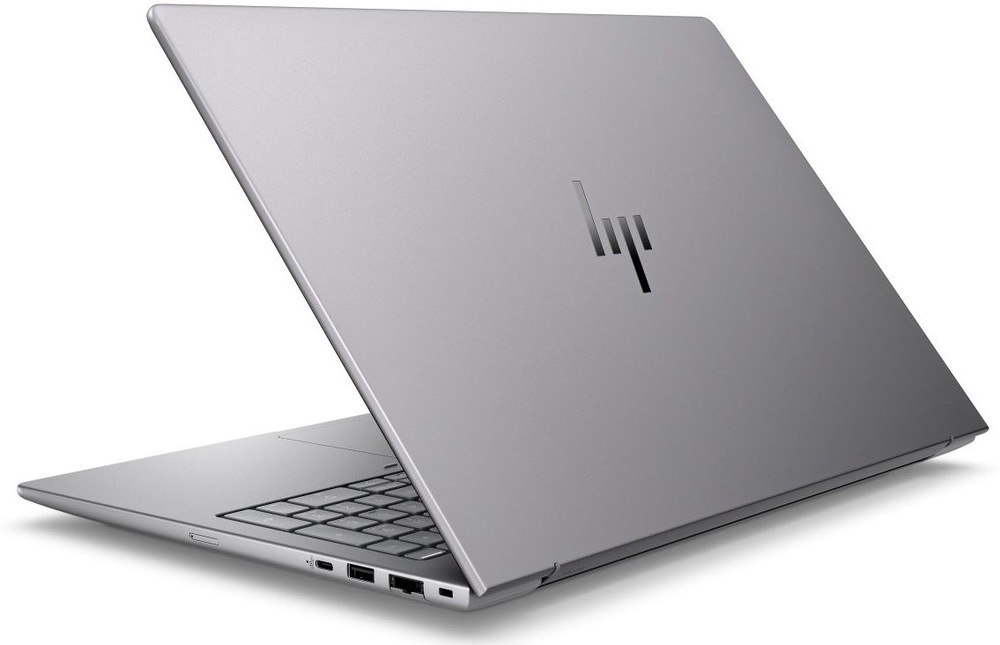 Notebook HP ZBook 8 G1i 16" šedý HP ZBook 8 G1i v pohledu na zadní stranu