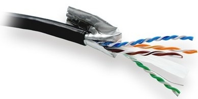 Síťový celoměděný instalační kabel Lynx FTP Cat6 pro datové a LAN sítě