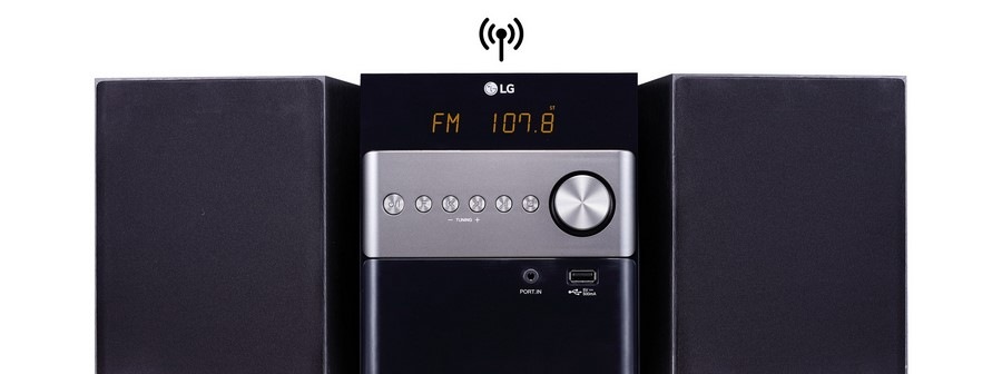 Mikrosystém LG CM1560 černý Mikrosystém LG CM1560 černý