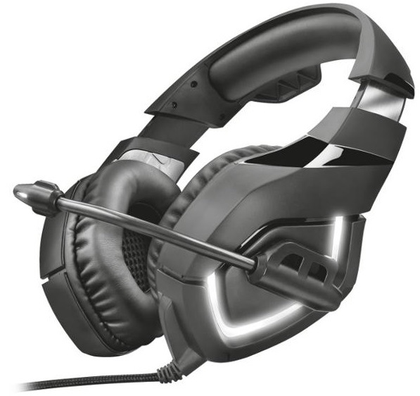 Headset Trust GXT 380 Doxx Illuminated Gaming černý