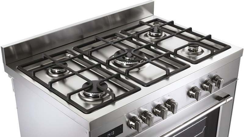 Kombinovaný sporák Haier HGM95TC1XS nerez