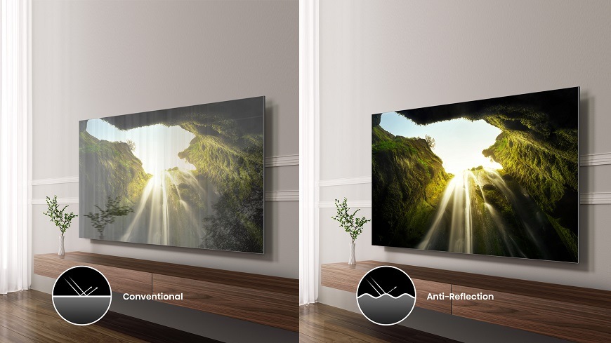 Hisense TV 65U7QPRO, Anti-Reflection